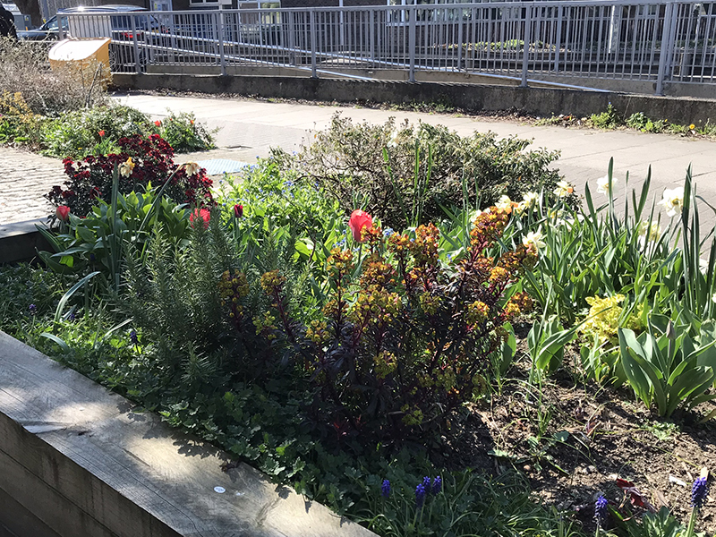 Fire Station Planters